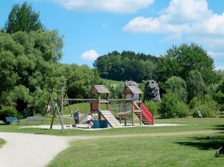Feriendorf Am Hohen Bogen Haus 98 Eg Arrach Exterior foto